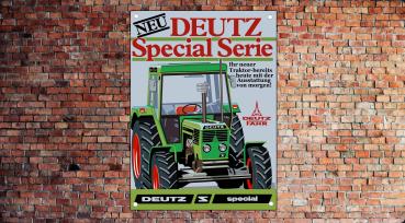 Deutz Spezial Oldtimer Traktor Banner